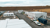 Modular Buildings on site