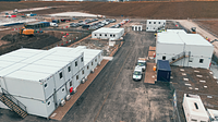 Modular Buildings on site